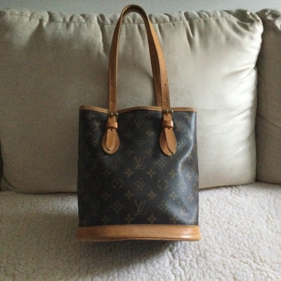 Authentic LOUIS VUITTON Bucket Bag VINTAGE (Beautiful ⭐️Rare Condition) - Picture 2 of 16
